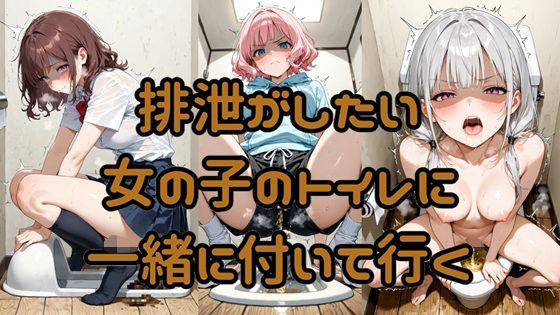 d_691268｜排泄がしたい女の子のトイレに一緒に付いて行く【Socks Fetish Gallery】