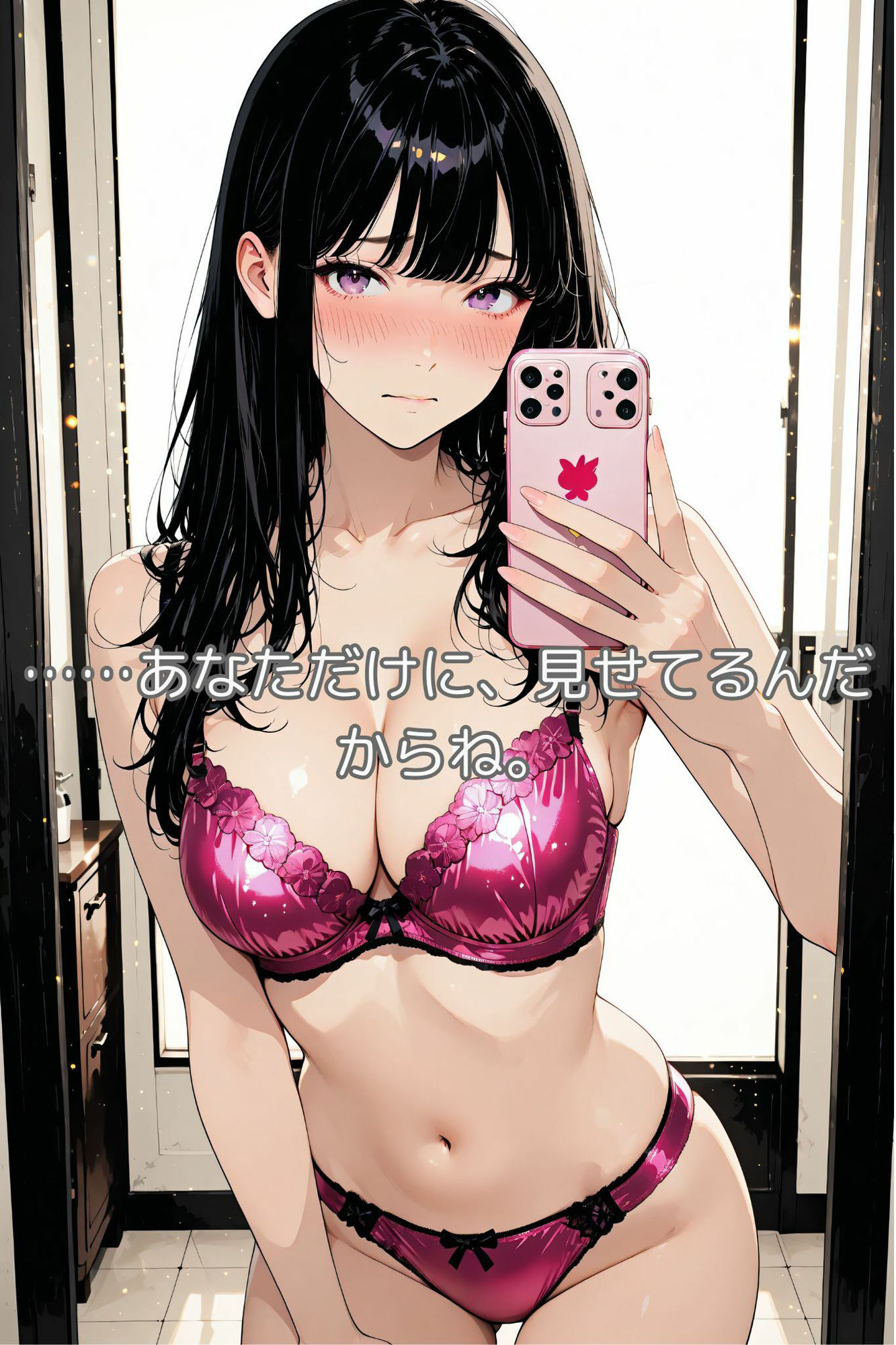 クラスのカースト上位JKが、なぜかあなただけに下着を見せてくれます。 画像2