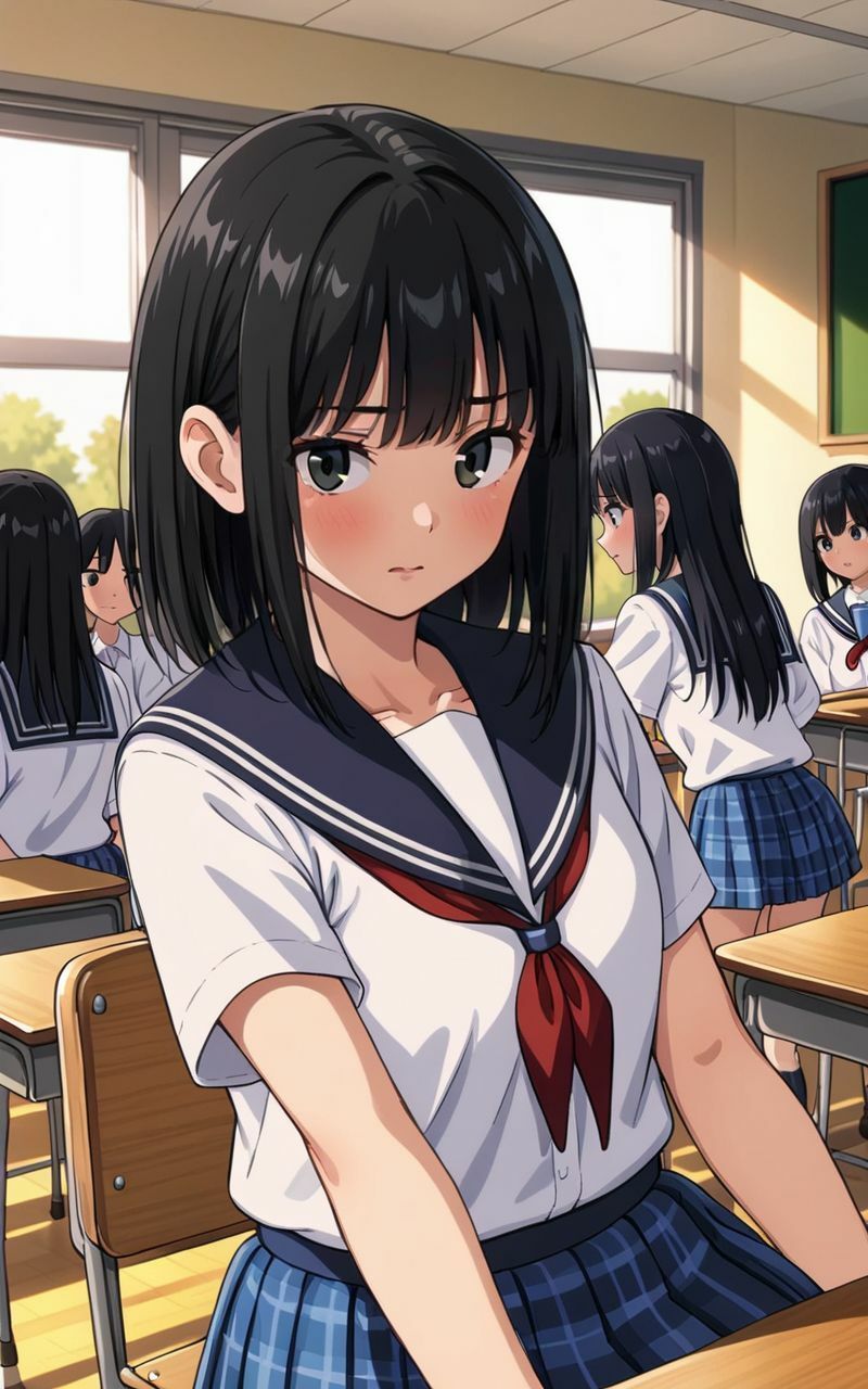 小悪魔JKが学校でばれないように誘ってくる 画像9