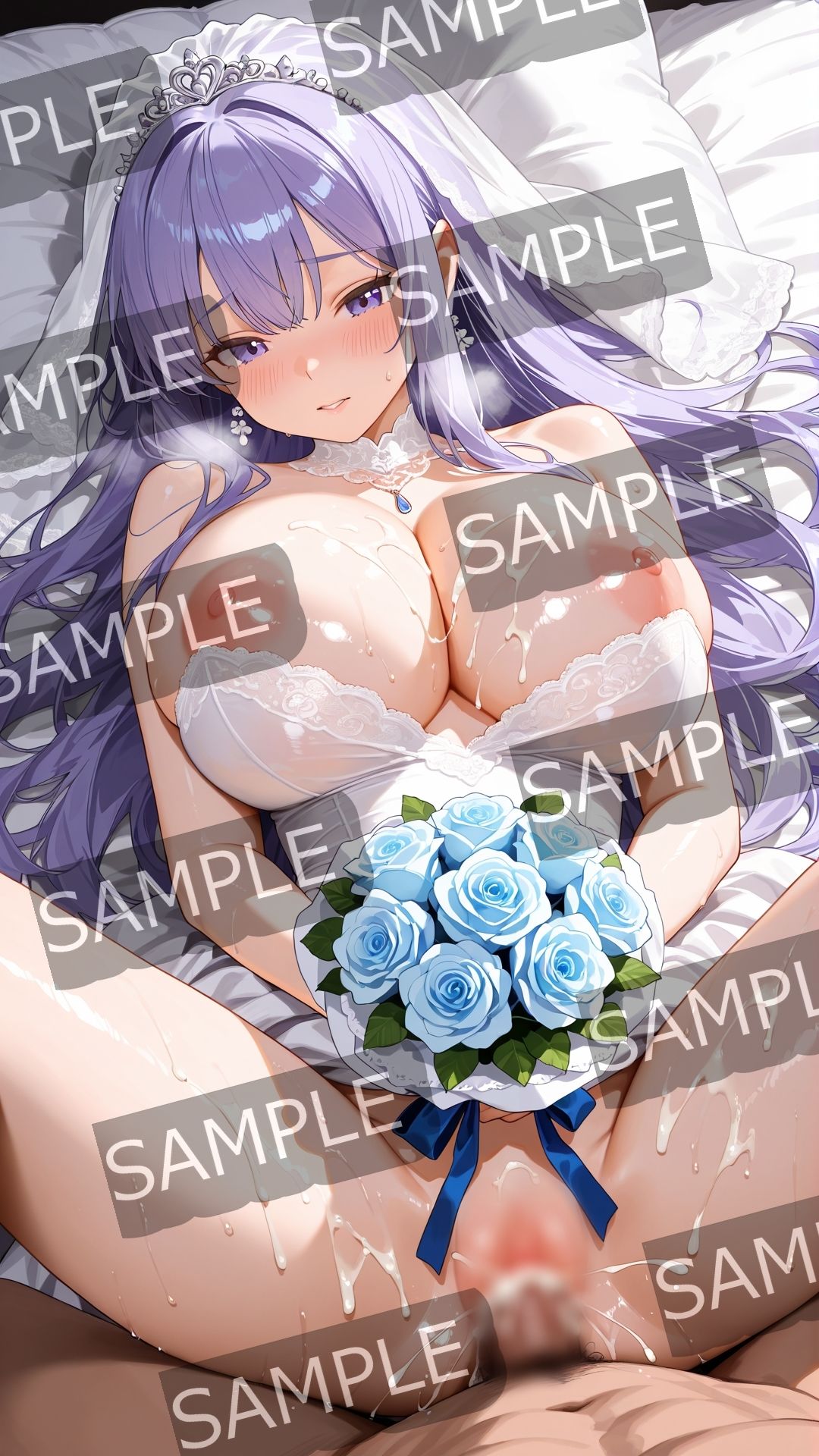 サンプル画像6:ウエディングドレス218枚セット(半月) [d_691434]