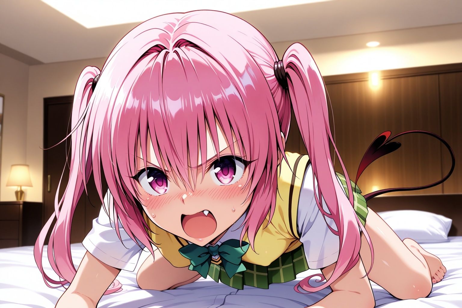 無理やり連続中出しされる悪夢 ナ◯ エロ漫画2