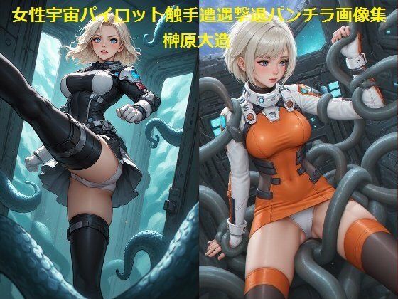 d_691523｜女性宇宙パイロット触手遭遇撃退パンチラ画像集【榊原大造】