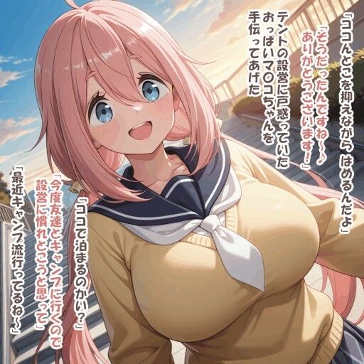 サンプル画像1:パイズリ異能力おじさん  選択肢 編(karinon屋) [d_691628]