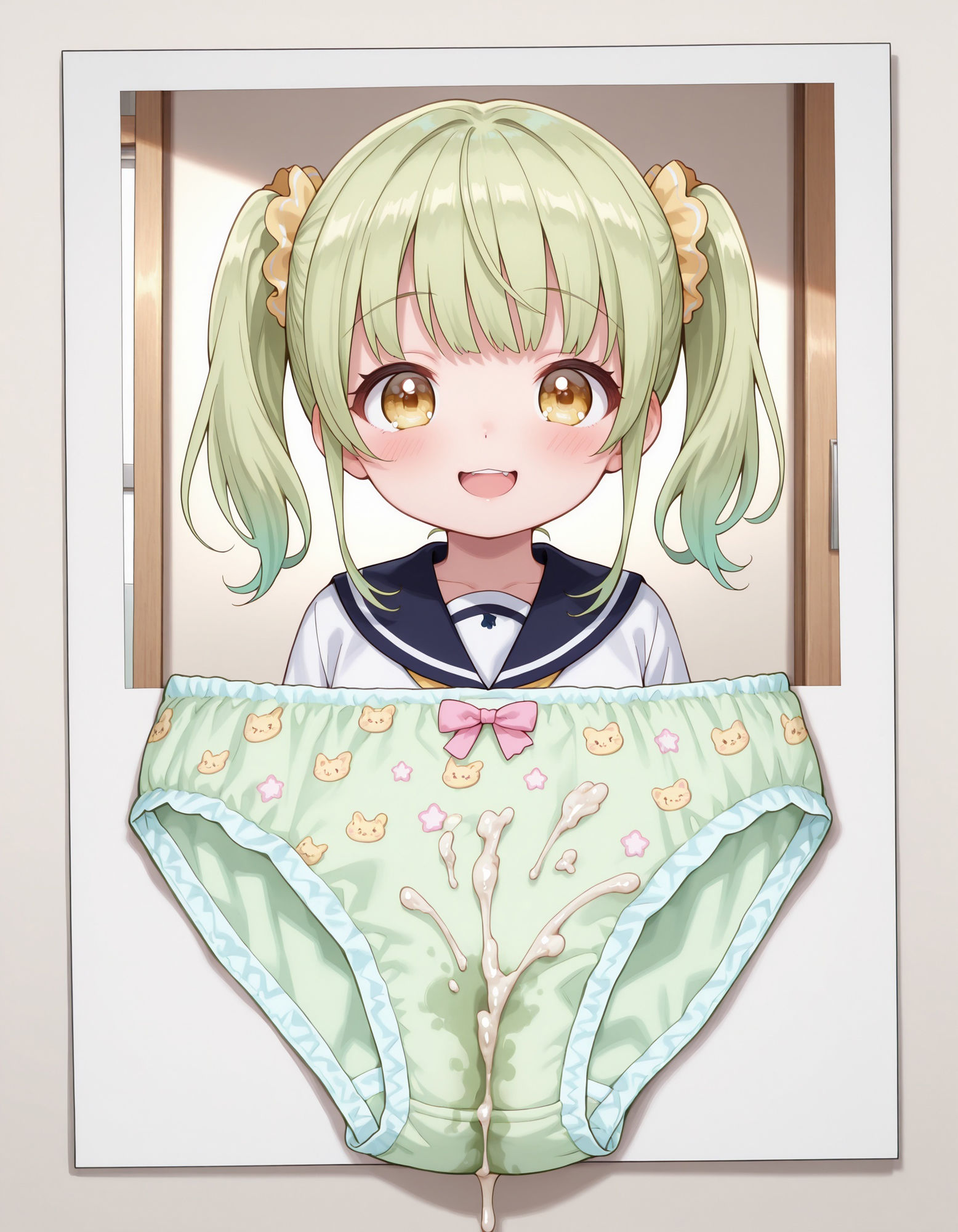 使用済みロリパンにザーメンぶっかけ サンプル画像 3