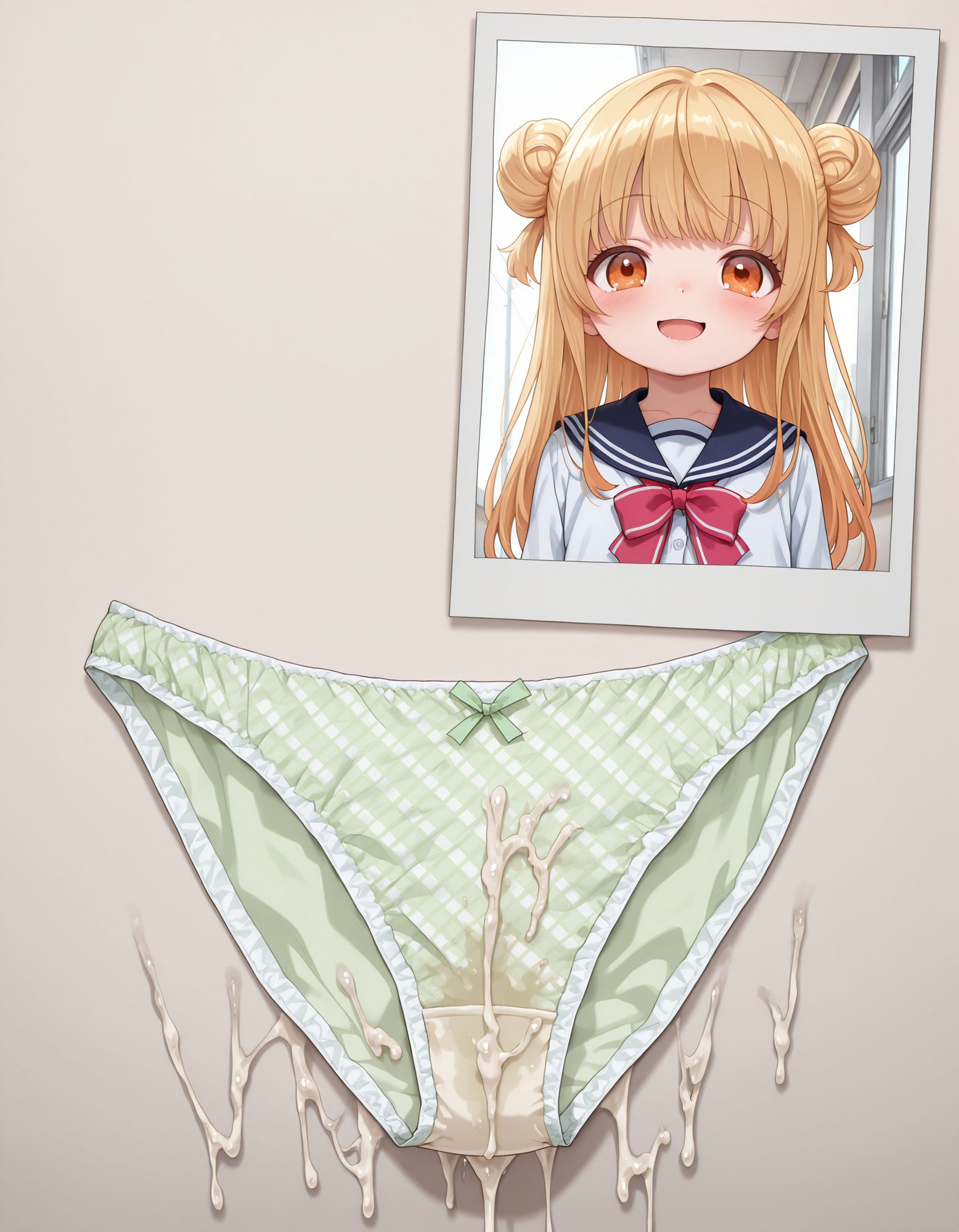 使用済みロリパンにザーメンぶっかけ サンプル画像 5