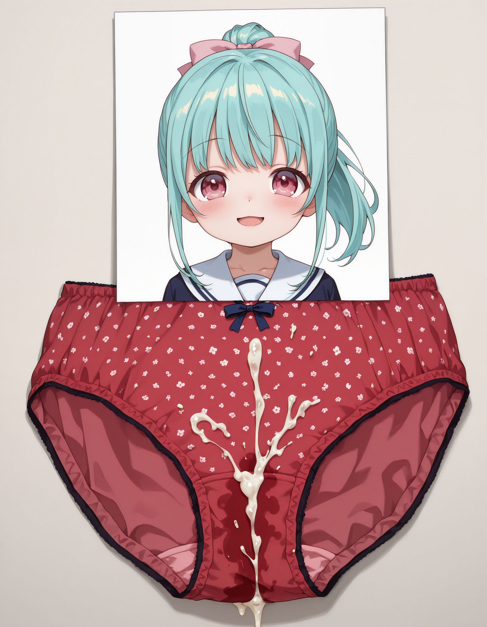 使用済みロリパンにザーメンぶっかけ サンプル画像 7