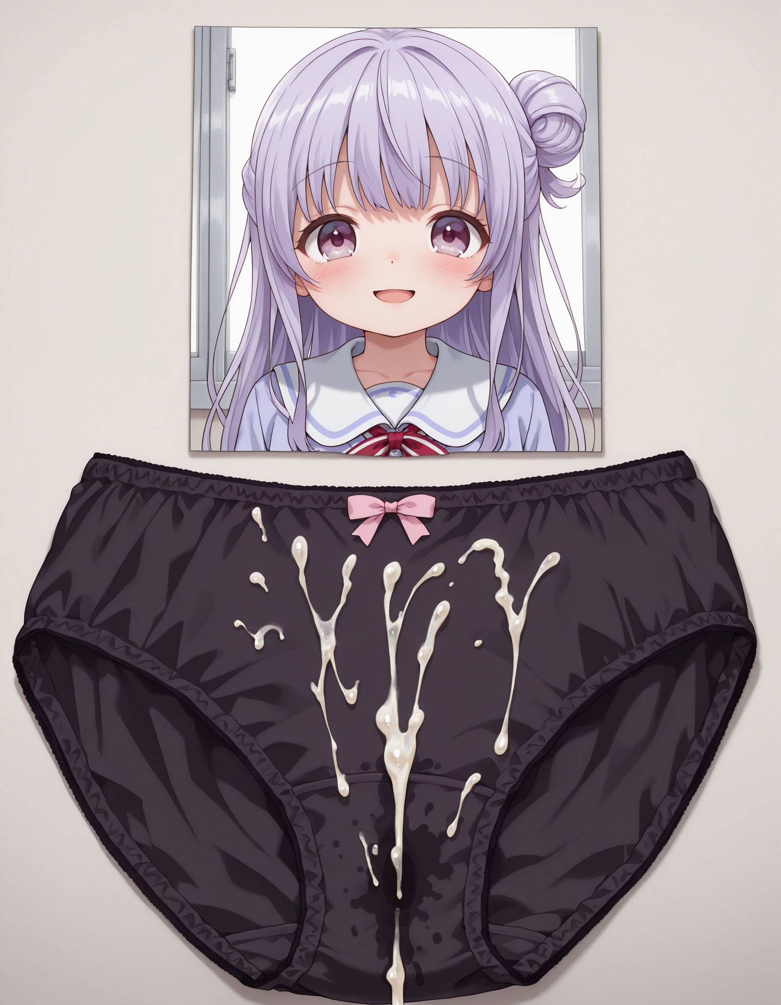 使用済みロリパンにザーメンぶっかけ サンプル画像 8