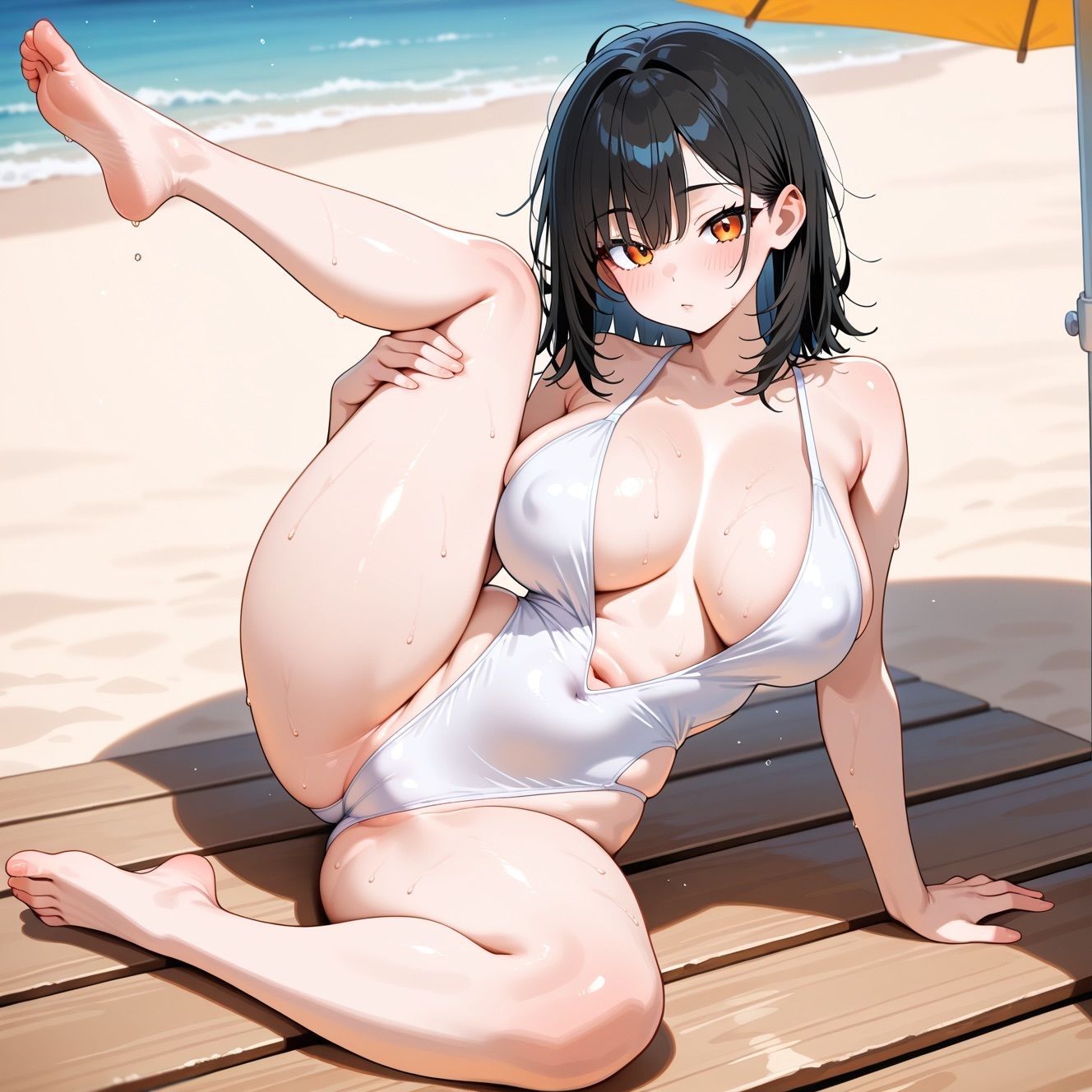 サンプル画像1:グラビアアイドルの枕営業！(Nわーくす) [d_691705]