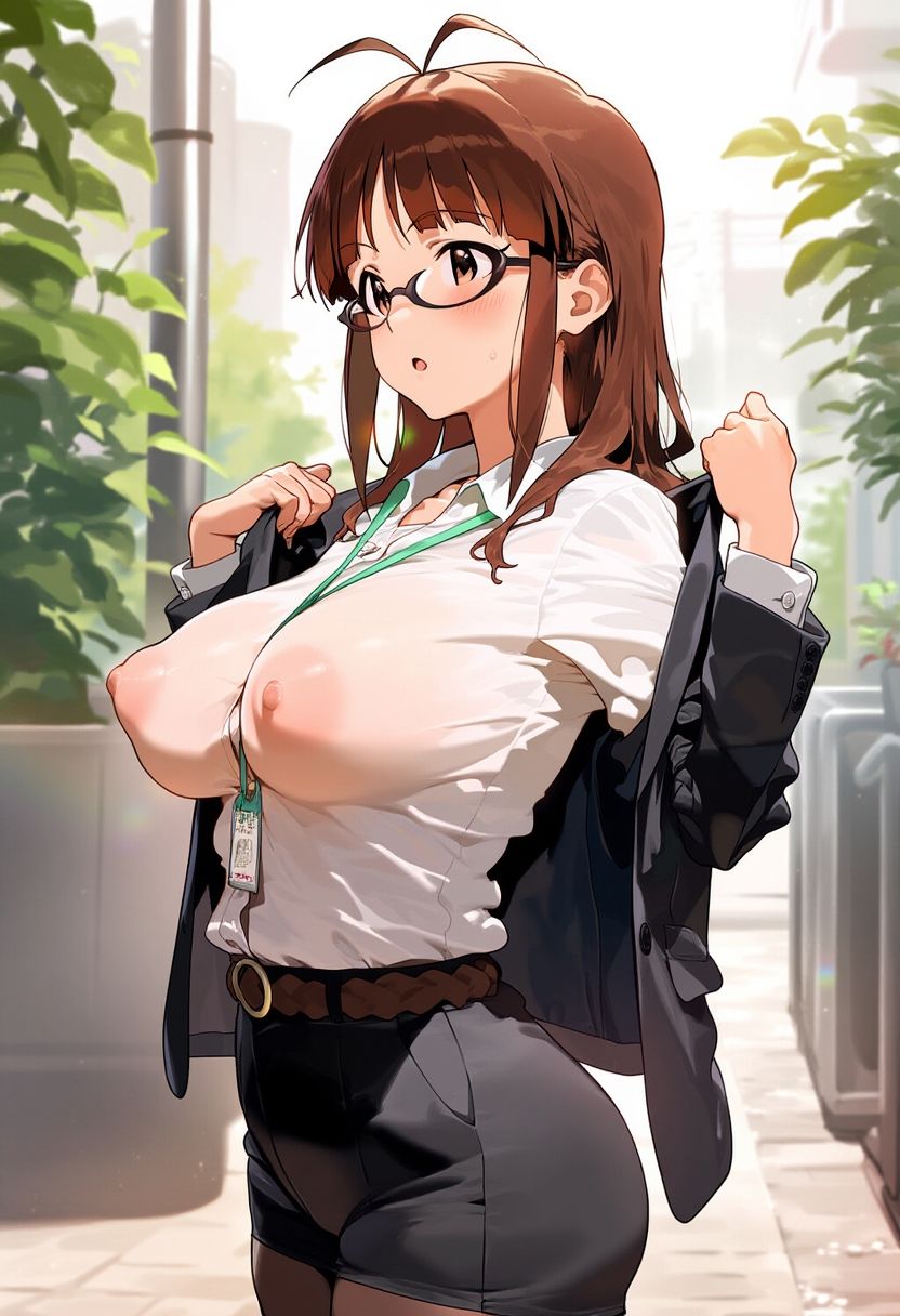 巨乳アイドル!秋月〇子さんのお風呂に突撃!(233枚) 画像1