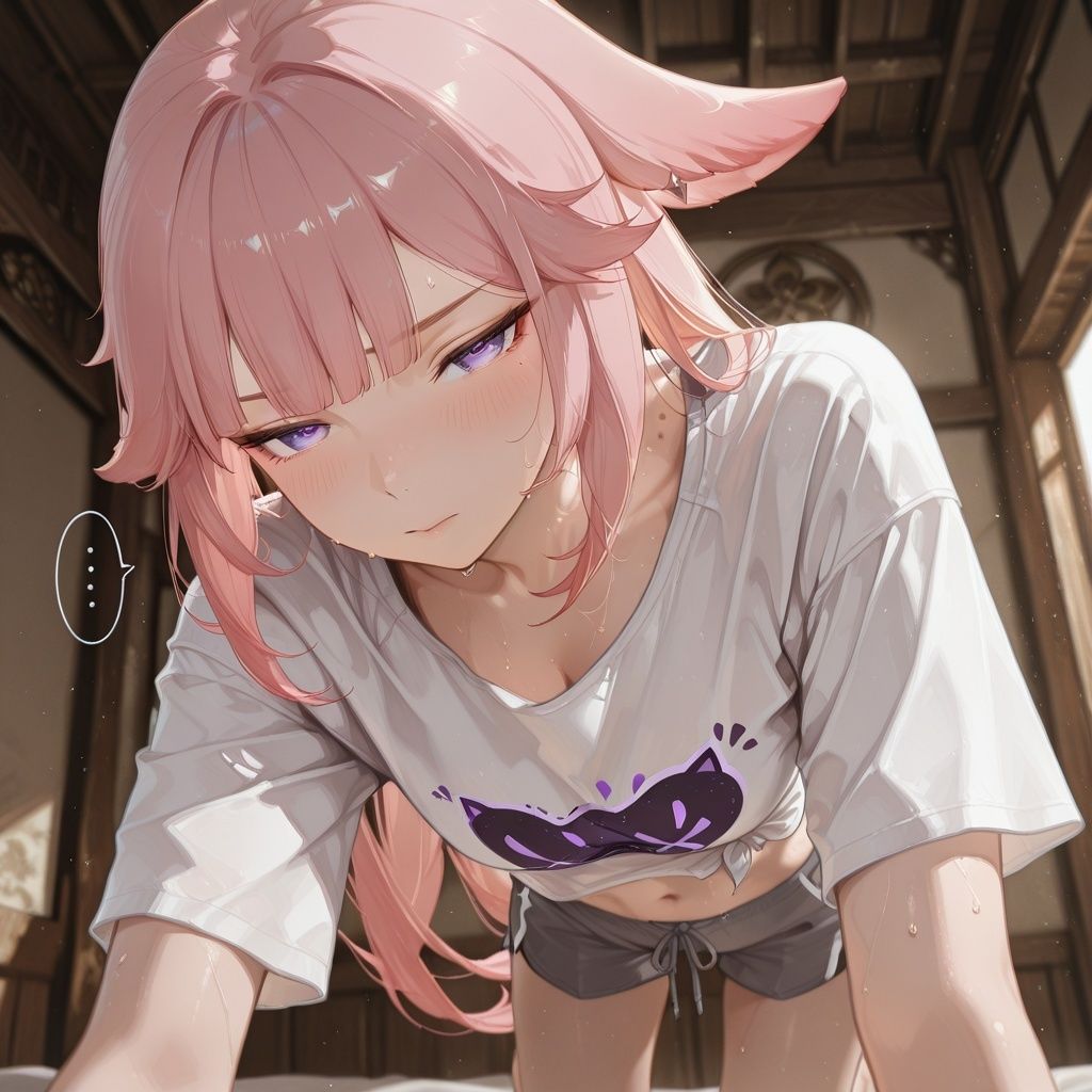 サンプル画像1:八重神× イチャイチャ恋人性活 CG集(画素工房) [d_691753]