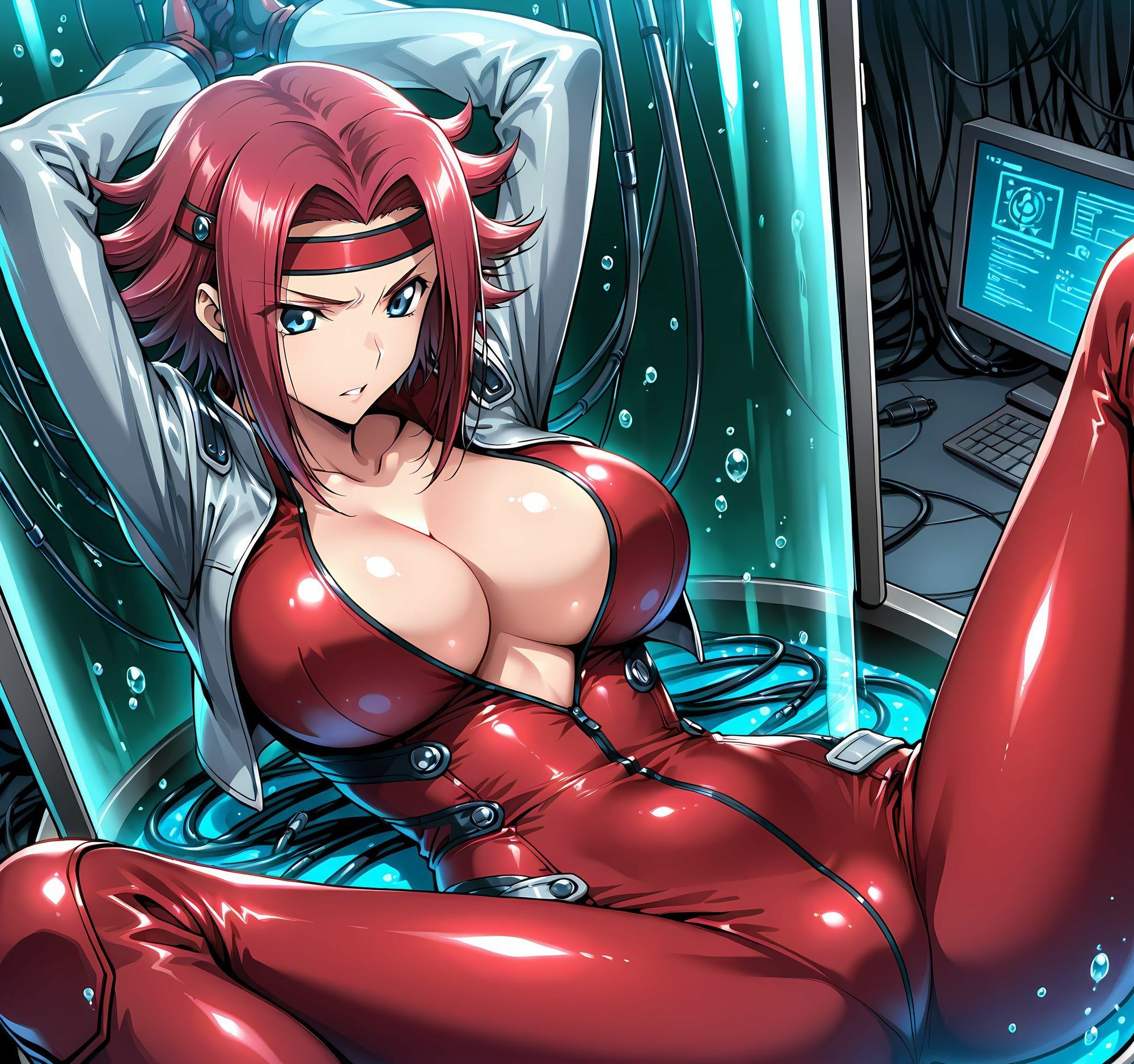 カレン洗脳機械姦・悪堕ち淫乱化搾精 画像4