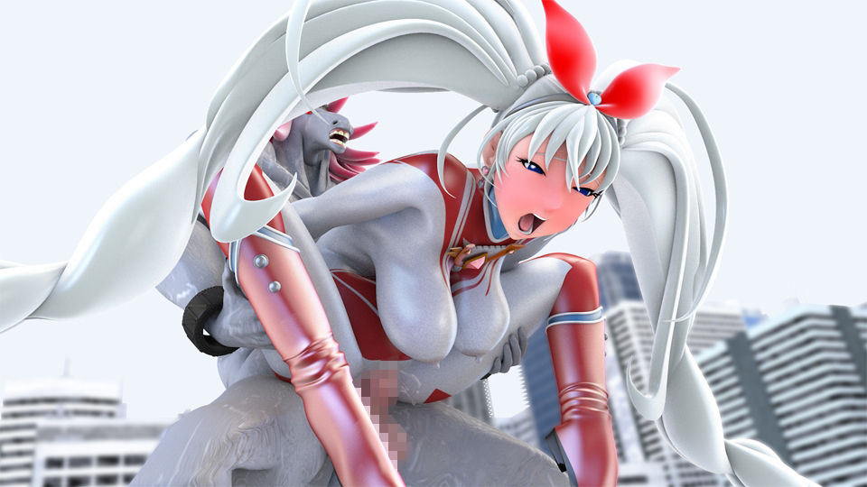 サンプル画像1:光の女神メロディナVSユニコーン星人その2(四次元少女ネオス) [d_691875]