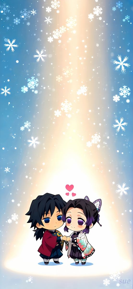 ぎゆしの冬のスマホ壁紙 サンプル6
