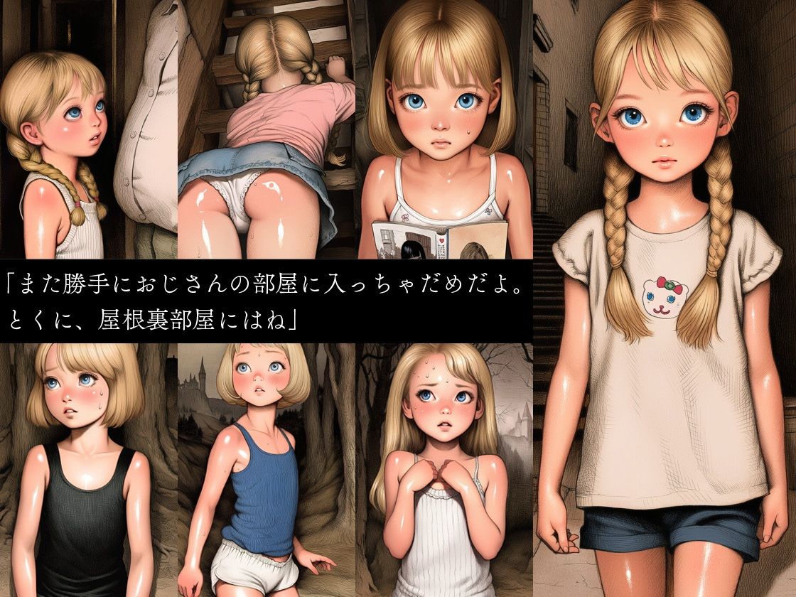 屋根裏の王国で〜わたしのおまたの穴は、おじさんのおちんちん専用になりました。 エロ漫画2