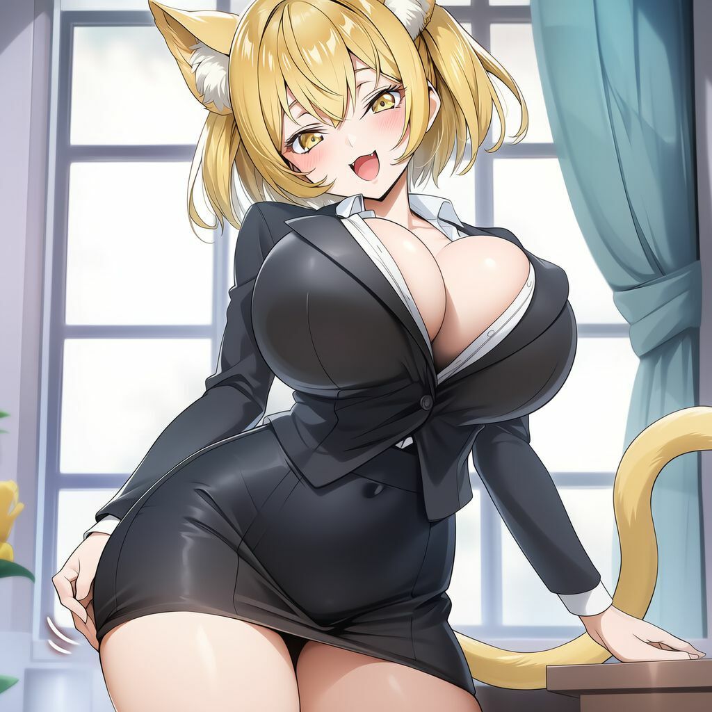 サンプル画像2:もっと大きくなりたくて異世界から転移して来たケットシー_出会い編(hwd) [d_692042]