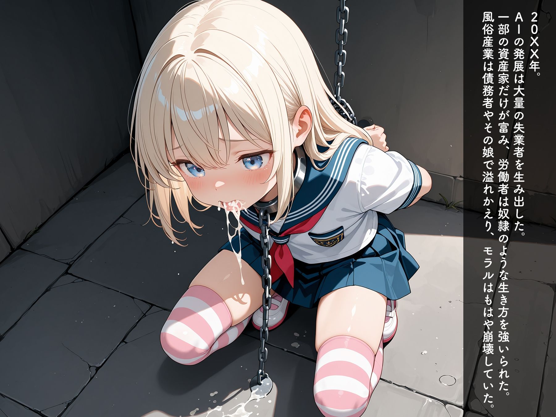 夢幻 精飲肉便器 ミニロリJK×ニーハイ編 エロ漫画2