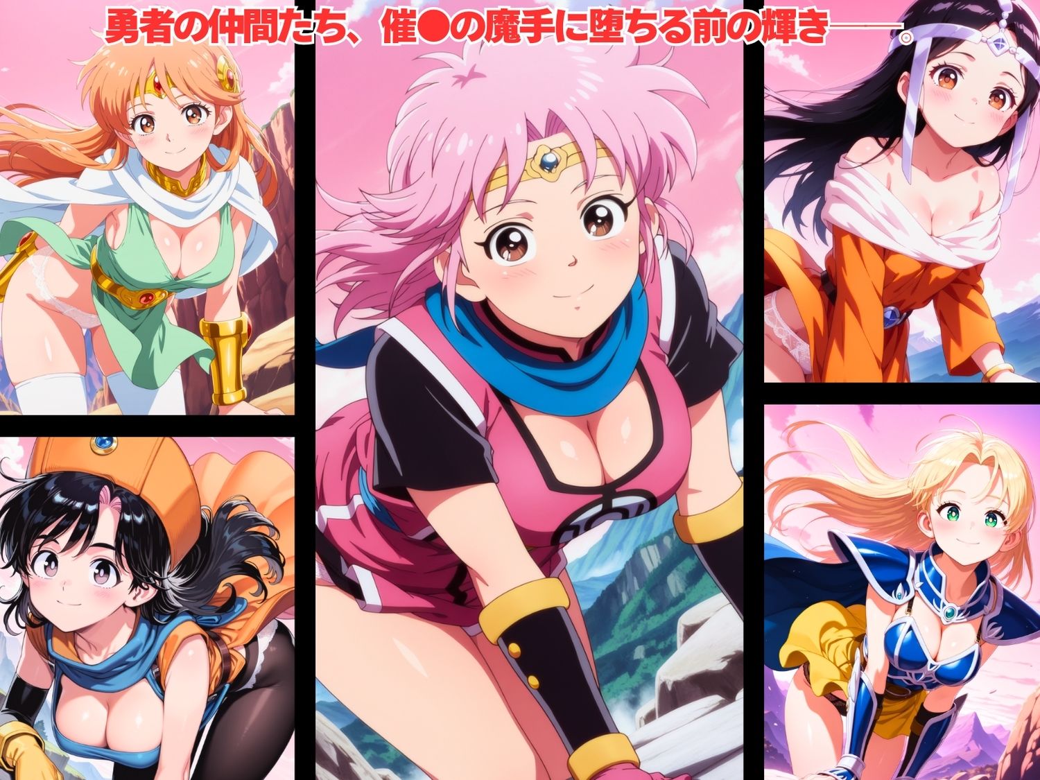 サンプル画像1:ダ●のハーレム大冒険  〜ダ●が手に入れた催●アプリで全員孕ませ完全支配〜(おとなミルキィ団) [d_692094]