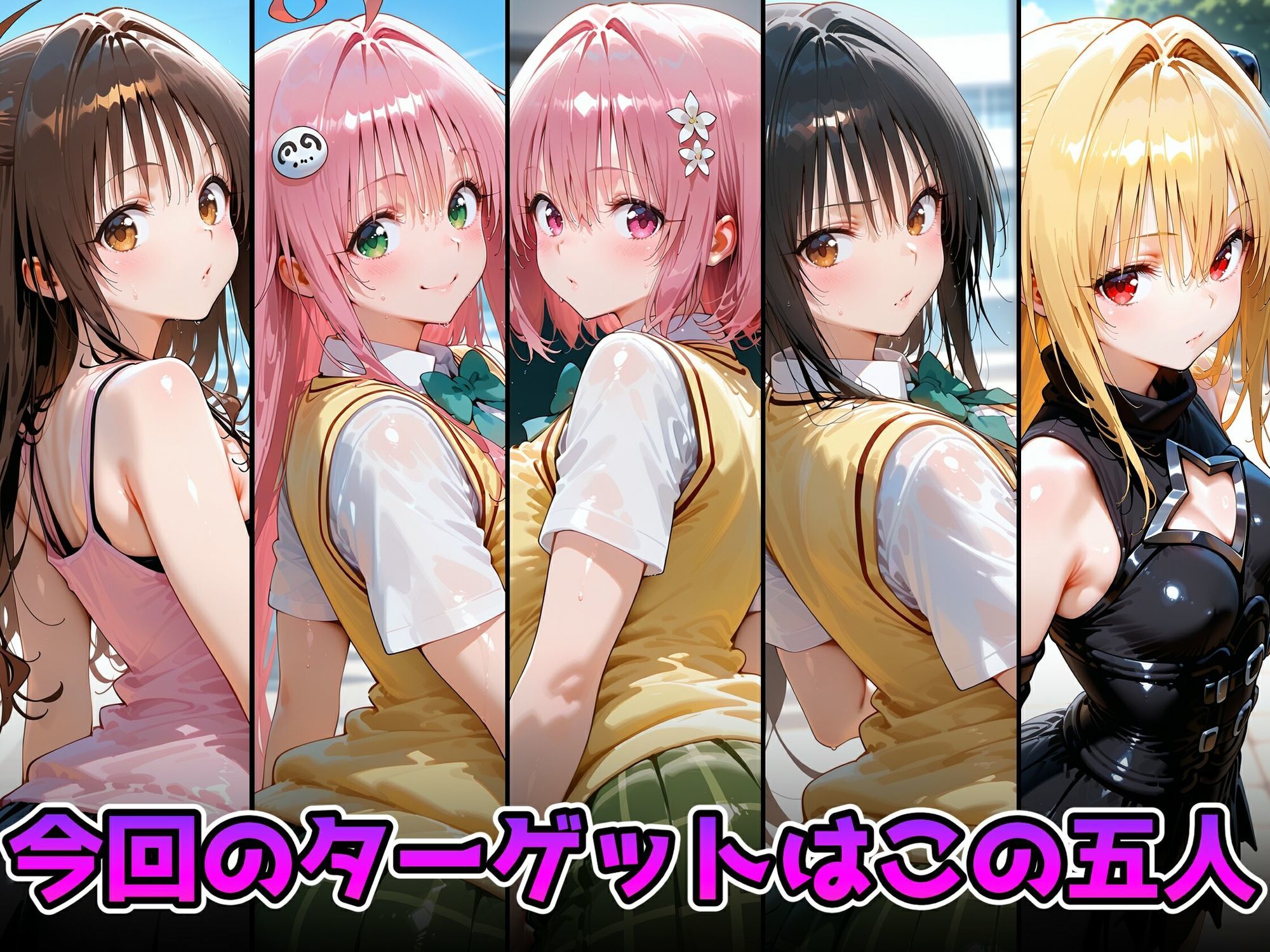 抵抗できないヒロインたちを快楽堕ちさせてみた  と〇ぶる編 画像1