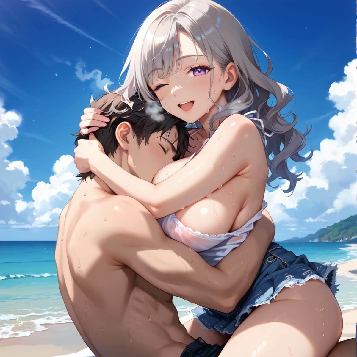 お色気お姉さんとエッチな海の家〜合法パフパフパンパンのお店〜【厳選CG220枚収録】 画像8