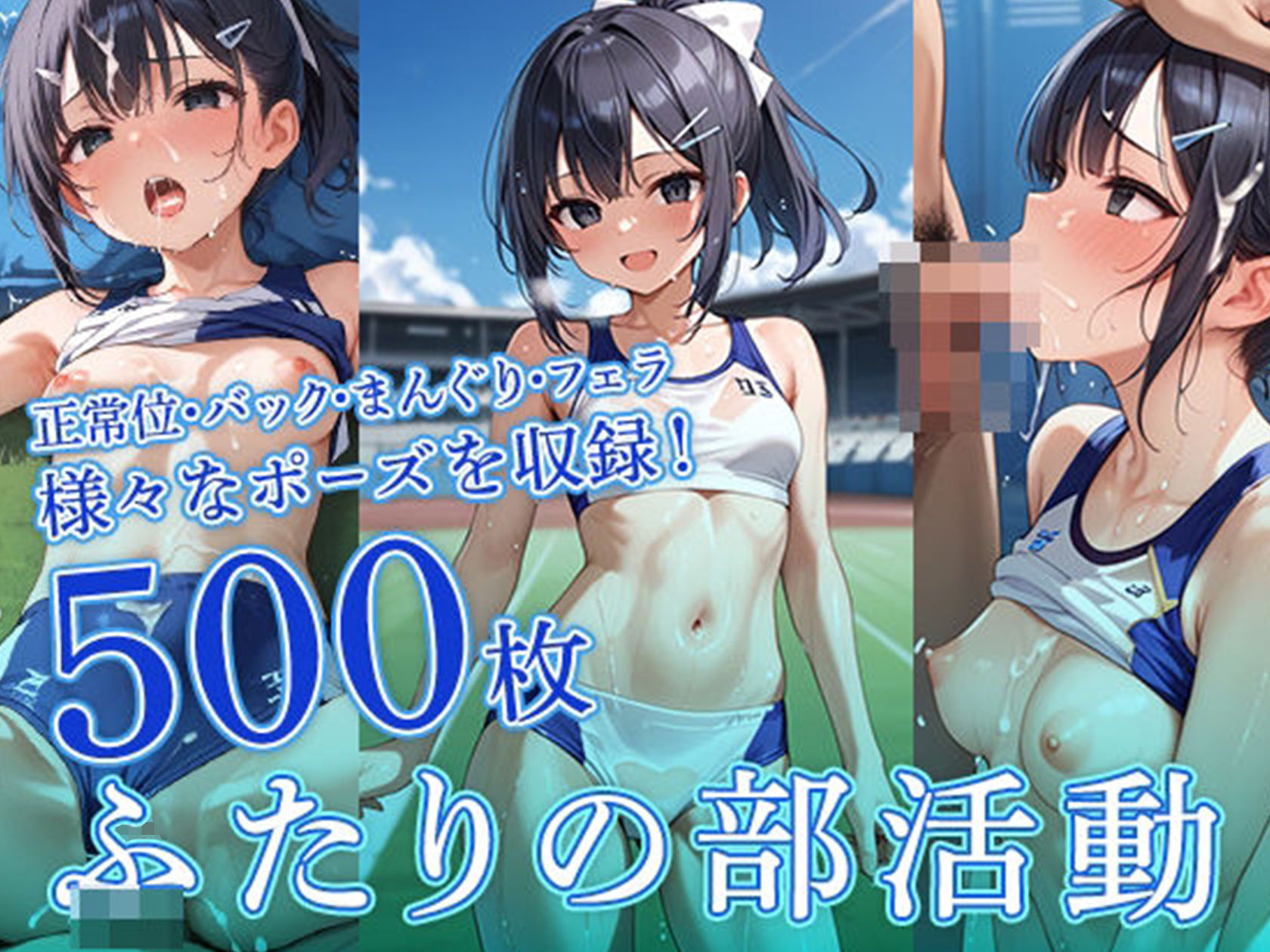 サンプル画像1:スポーツマニア〈総集編〉(フワガールズ) [d_692392]