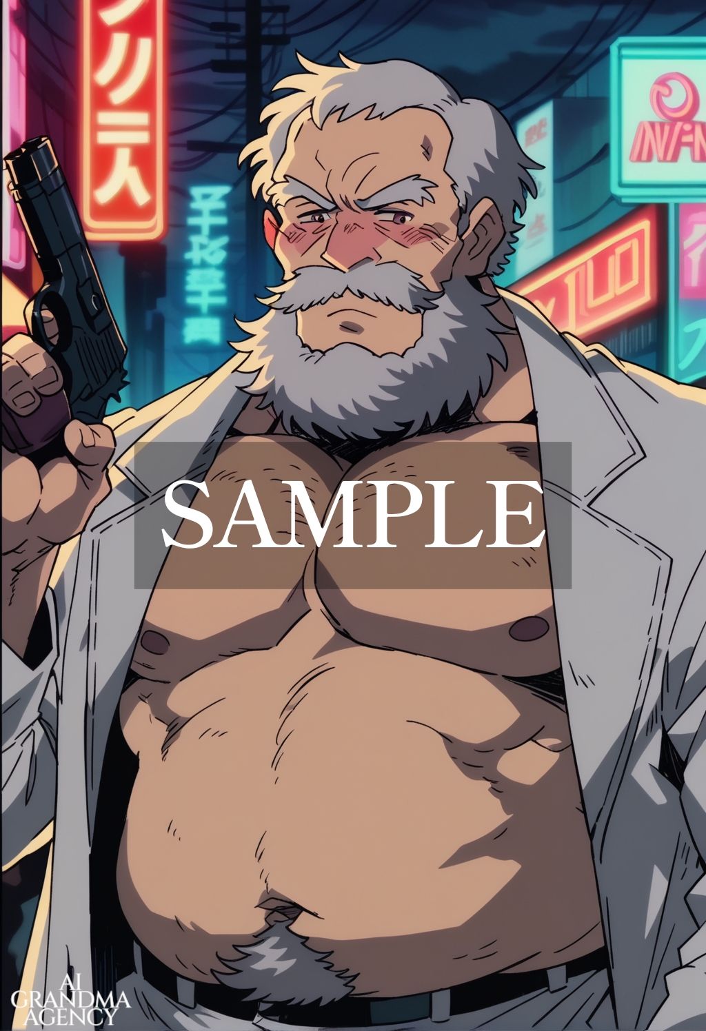 とにかく爺が射精しまくる 無料画像2