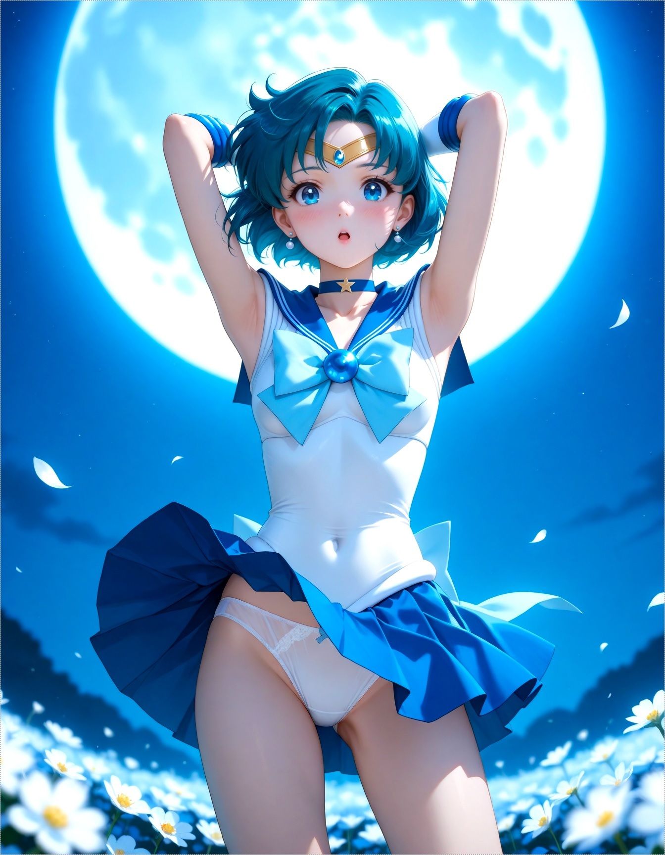 サンプル画像2:セーラーマーキュリー☆写真集(クルミンのワンダーランド) [d_692650]