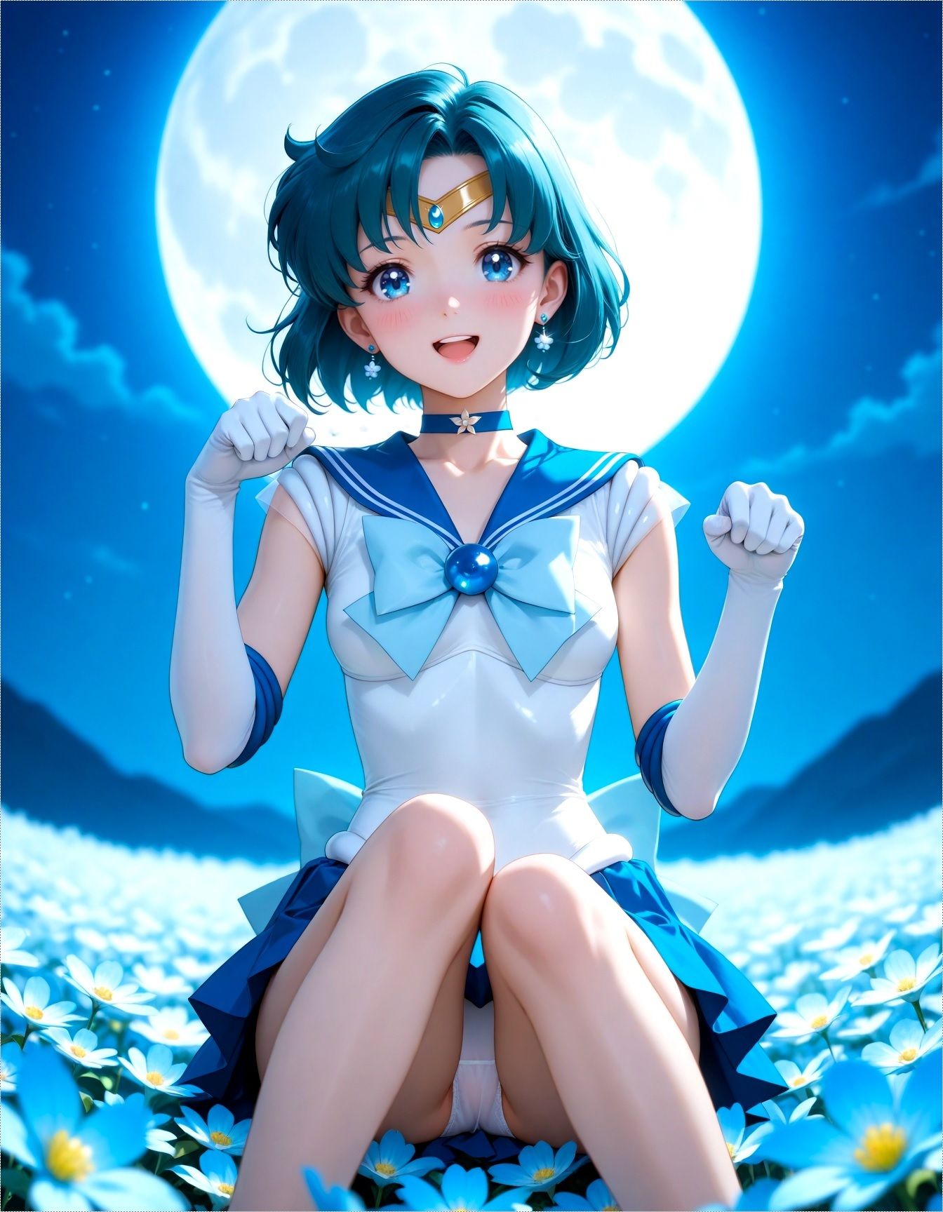 サンプル画像3:セーラーマーキュリー☆写真集(クルミンのワンダーランド) [d_692650]