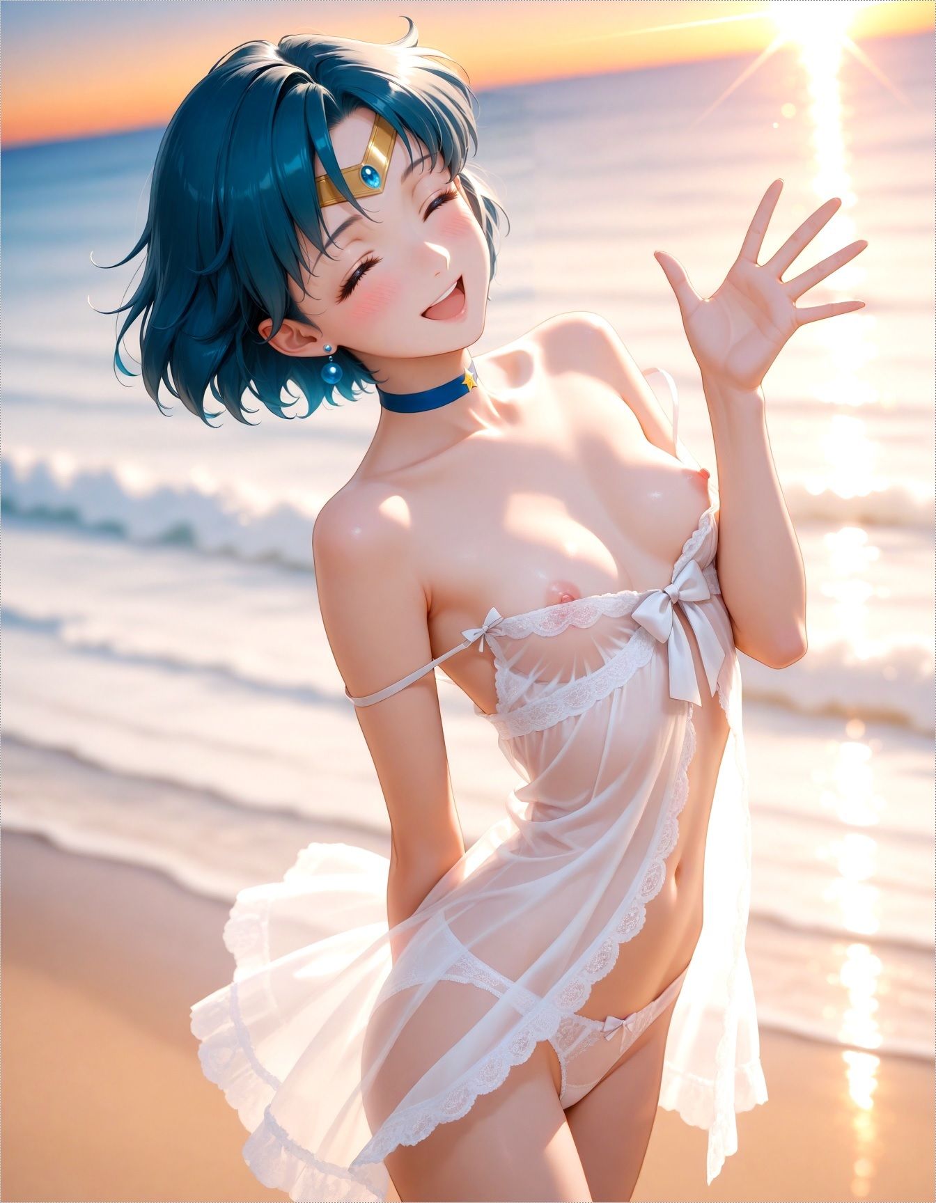 サンプル画像5:セーラーマーキュリー☆写真集(クルミンのワンダーランド) [d_692650]