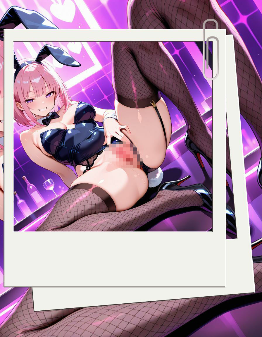 サンプル画像2:Glossy Bunny – バニーナイト・ロゼ -(甘艶工房) [d_692749]