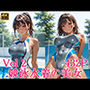競泳水着の美女2