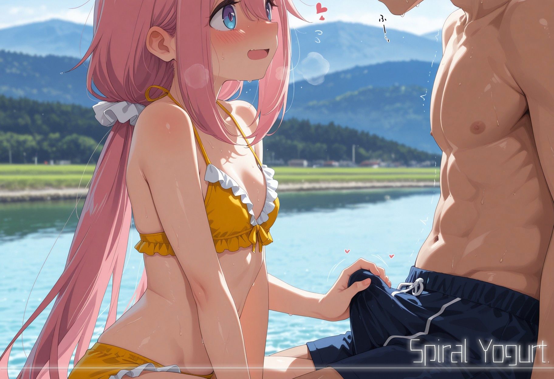 サンプル画像3:巡る季節と心模様 vol.1 -The Summer’s Whereabouts-(Spiral Yogurt) [d_692882]