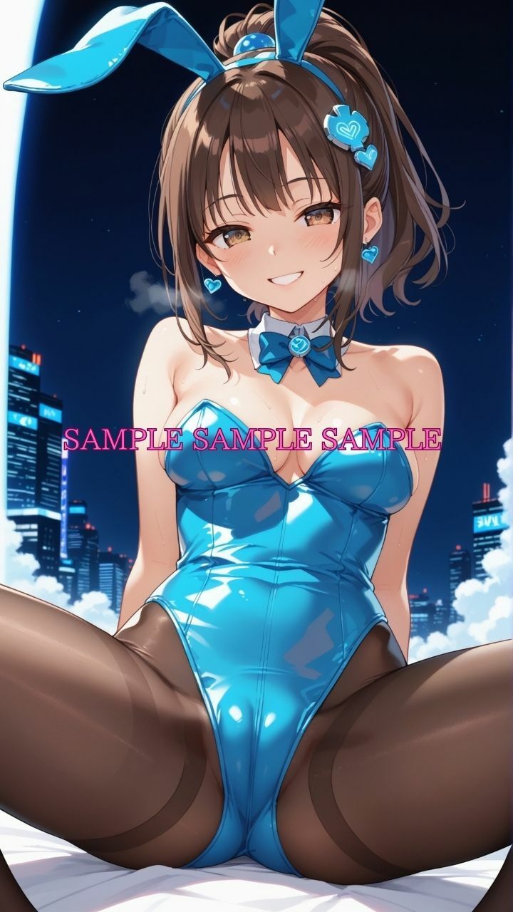 サンプル画像2:男女比1対10000の世界 バニーガール達とセックスし放題でちんぽが乾く暇もないヤリ放題ハーレムライフ！！Vol.4(TailorFetiAI-Pix) [d_692906]