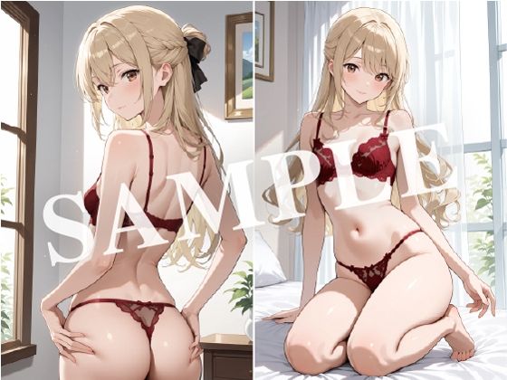 AI美少女×ベッドルーム ランジェリー&ヌード グラビア画像集 02 画像4