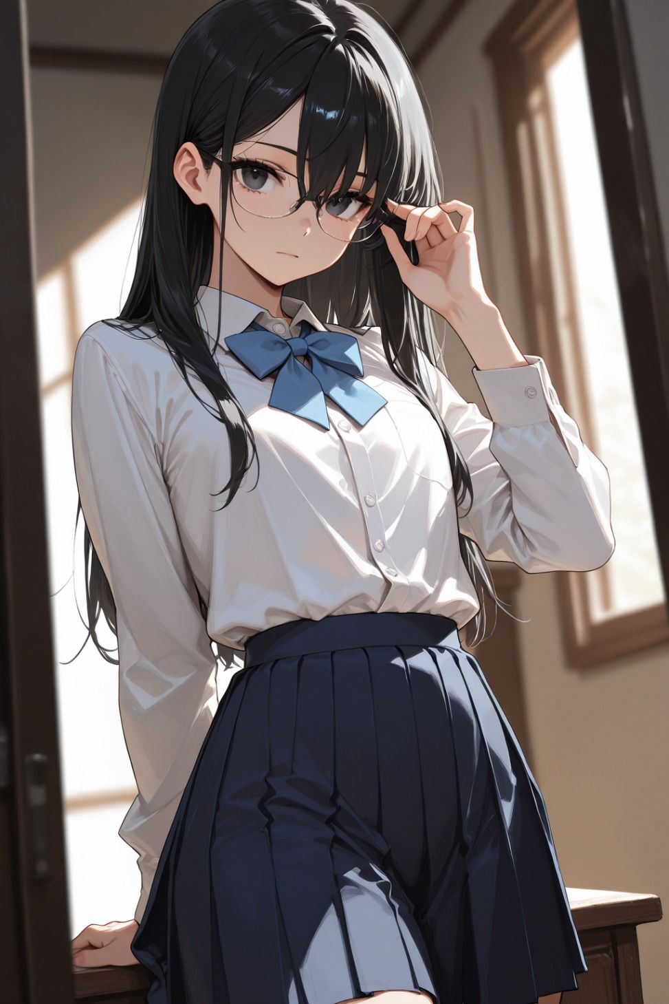 真面目ちゃんの乱れた姿を堪能する 画像1