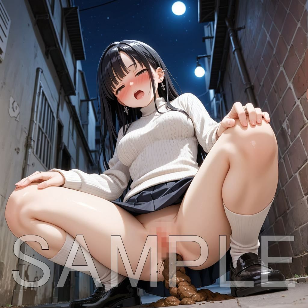 路地裏脱糞 画像9