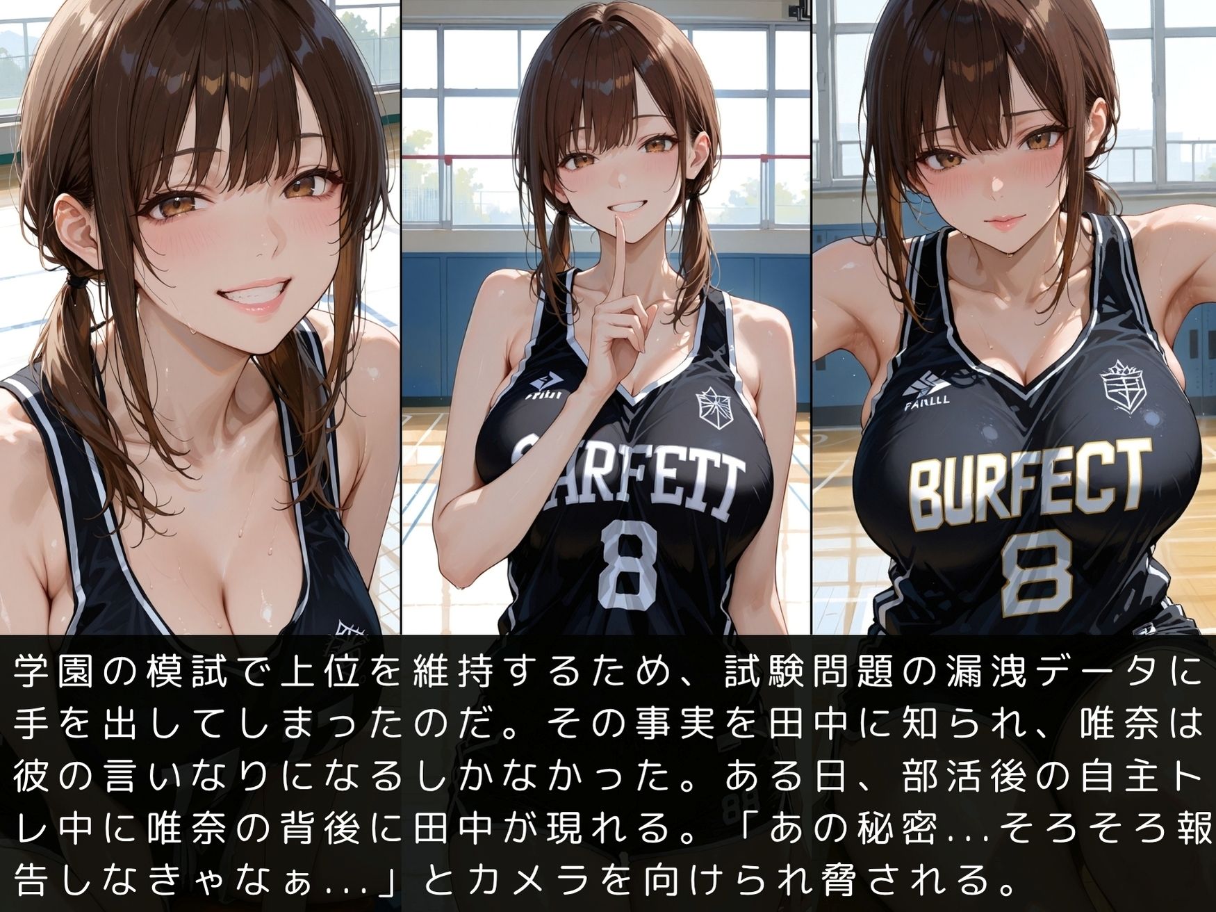 サンプル画像4:放課後の性指導 〜瀬戸唯奈の禁断の記録〜部活編(mapuememaru) [d_693262]