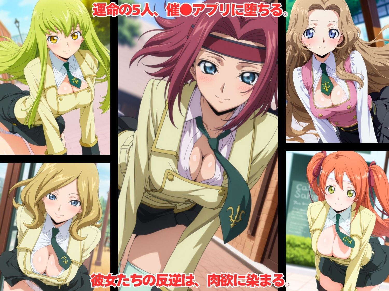 サンプル画像1:反逆のハーレム性奴●  〜ギアス以上の力。催◯アプリが世界を歪める。〜(おとなミルキィ団) [d_693268]