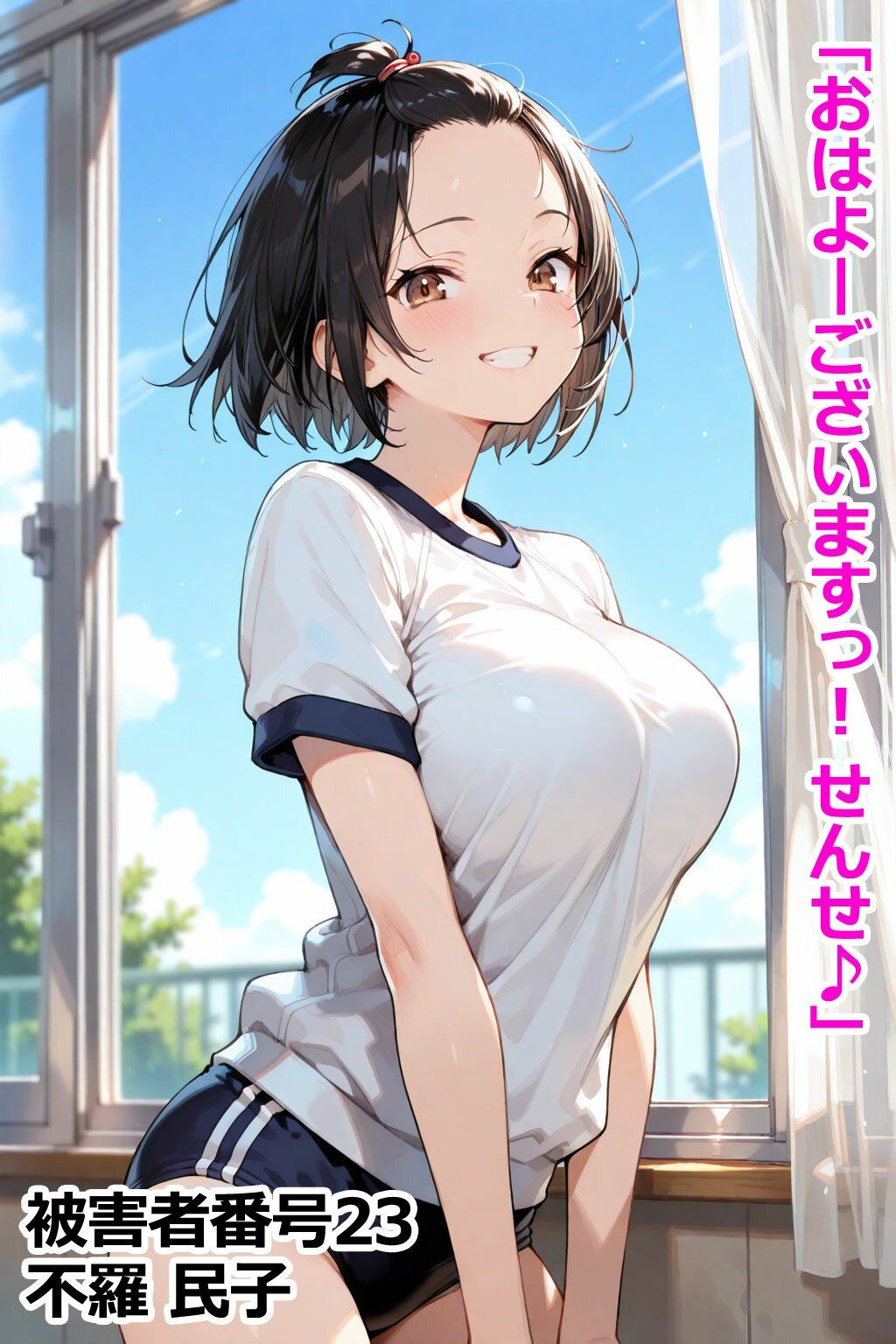 巨乳学園レ〇プ事件被害者録 即出し2コマ 画像5