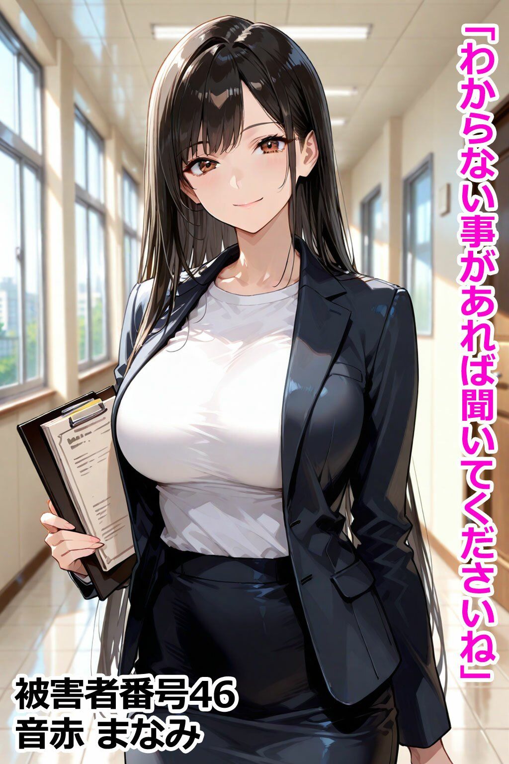 巨乳学園レ〇プ事件被害者録 即出し2コマ 画像9