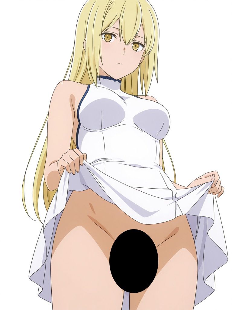 『ダ●ジョンに出会いを求めるのは間違っているだろうか』ヒロイン脱がしてみた スマホでも見やすい縦型 ムキムキ色黒モブがヤリたい放題 シチュエーション&クオリティ厳選済み450枚! 画像3