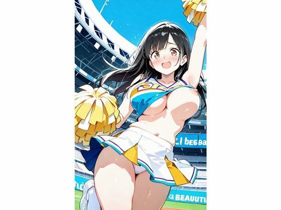 おっぱい露出乳首丸出し お姉さん応援団 画像4