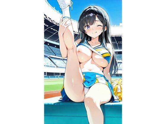 おっぱい露出乳首丸出し お姉さん応援団 画像5