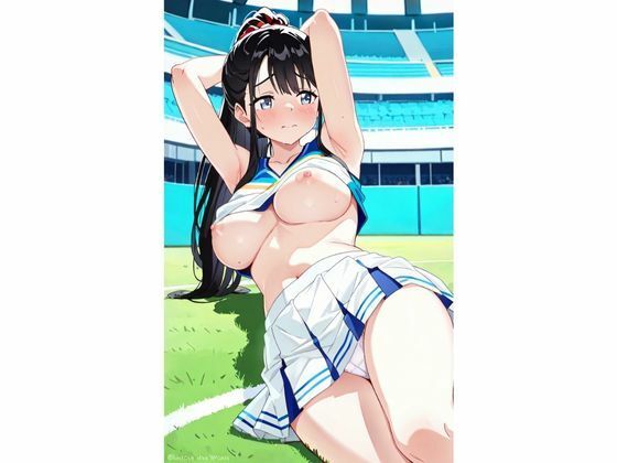 サンプル画像4:見せちゃいますチアガールの 秘密の瞬間(めろんぱん) [d_693448]