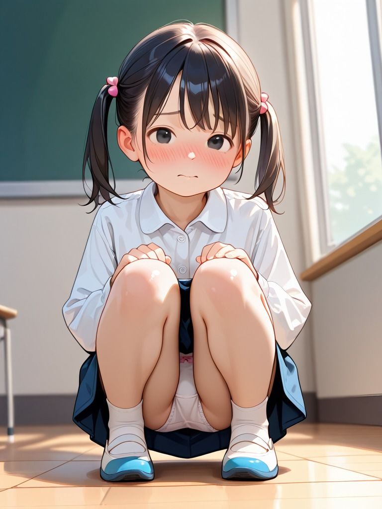 可愛い女の子のスカートの中8