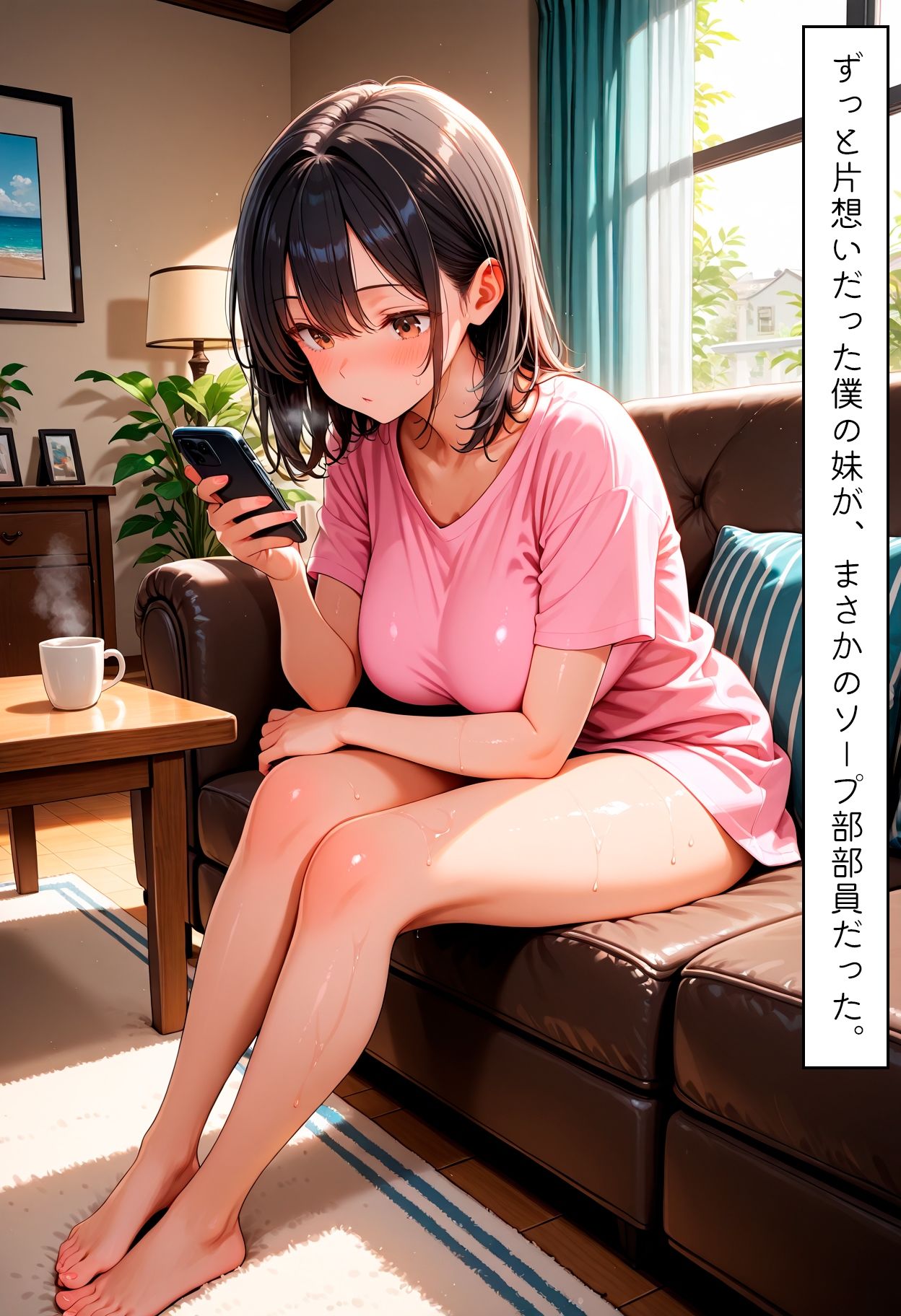 サンプル画像2:女子校生快楽堕ち  妹に中出し濃厚エッチ(ちょこみん) [d_693666]
