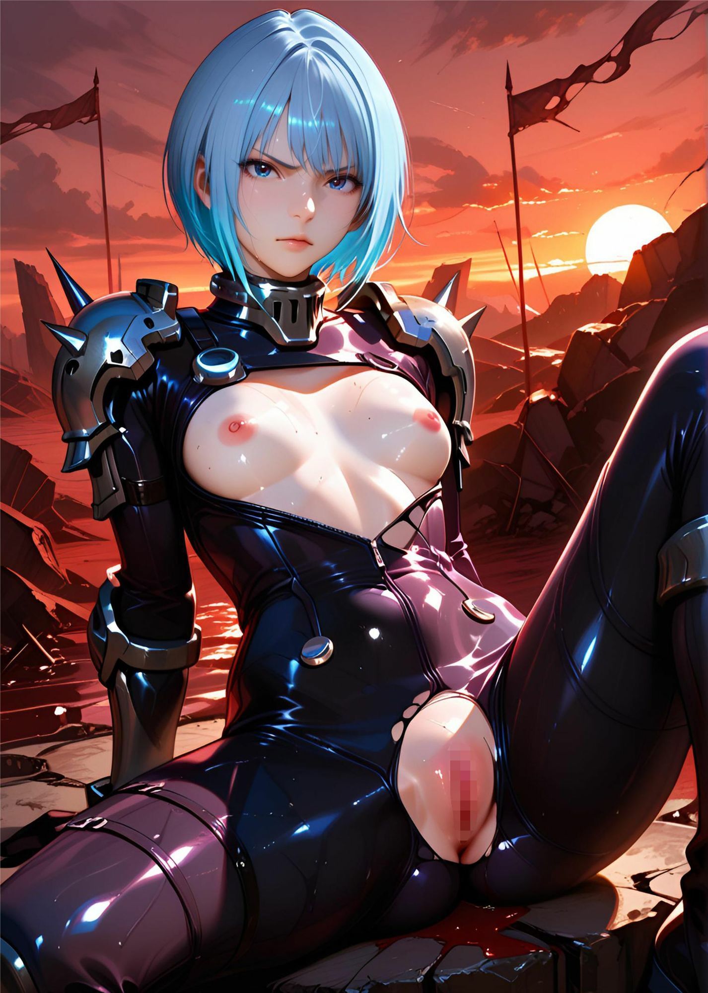 サンプル画像4:AOI SORA Collection Battle Suit Vol1(Karasu Publishing) [d_693785]