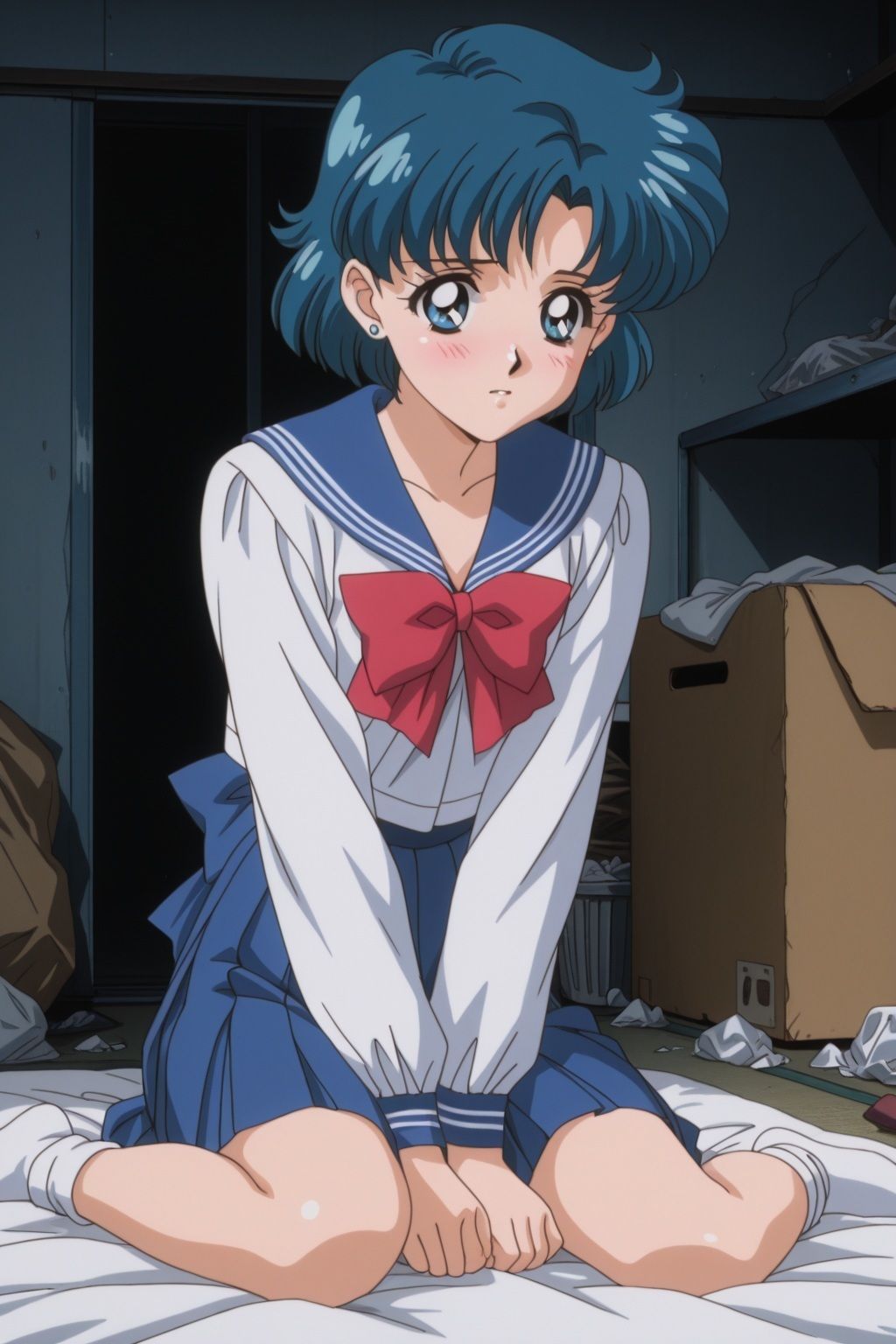 サンプル画像2:汚部屋に監禁され何度も種付けされて セー●ーマーキュリー水野あみ(ひとつなぎの秘宝館) [d_693807]