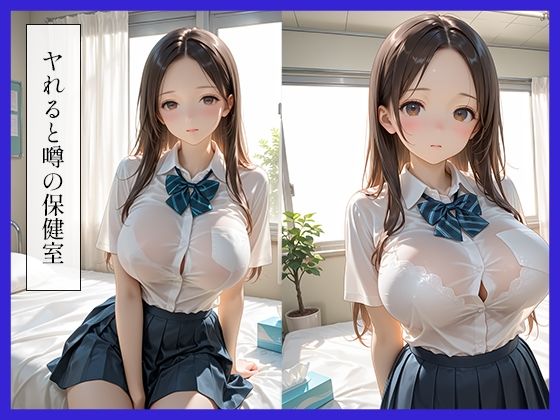 サンプル画像1:保健室で秘密のお勉強(制服くらぶ) [d_693815]