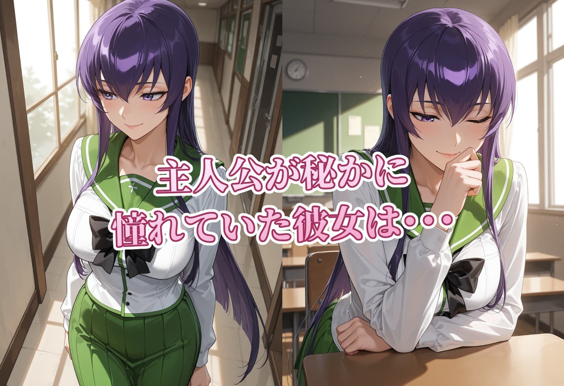 サンプル画像1:種付け先生に寝取られたカノジョ 毒〇冴子編(しろっぷ★ど〜る) [d_693825]