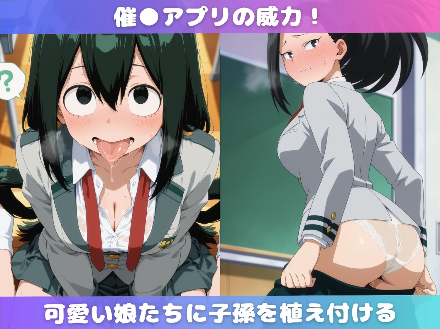 サンプル画像2:催●女子はとにかくエロいぞ【僕のヒー●ーアカデミア】(スターパス) [d_693936]